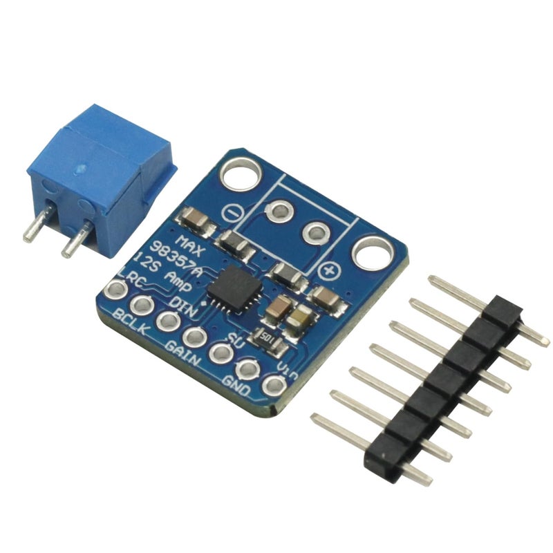 GODIYMODULES 2PCS MAX98357 MAX98357A I2S 3W Class D Amplifier Breakout Interface I2S DAC Decoder for Audio Raspberry Pi Esp32 Arduino Zero - Image 3
